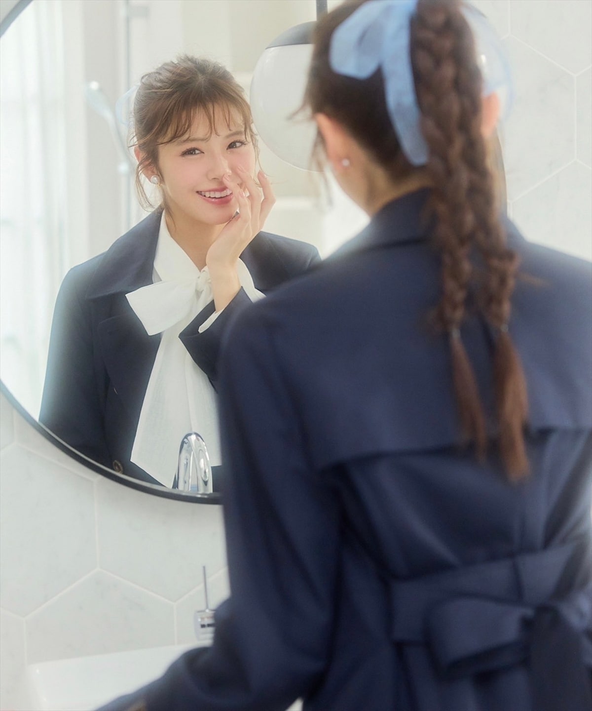 NEWベーシック美シルエットトレンチコート