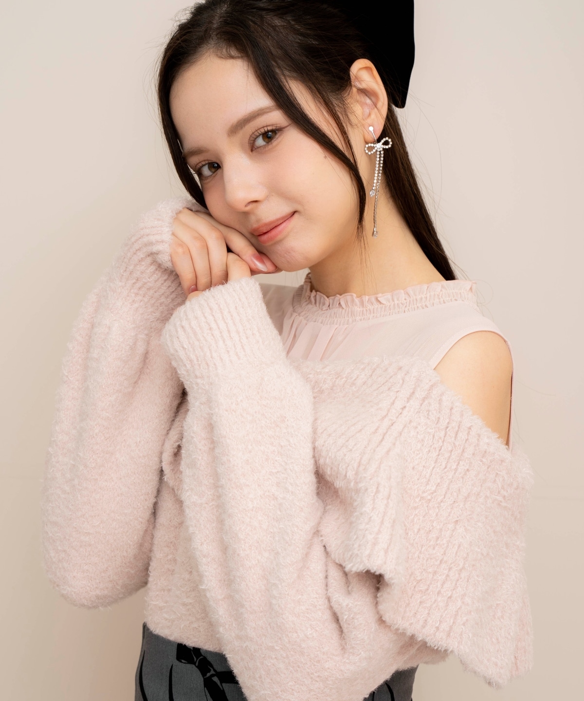 プチテディヤーンプルオーバー