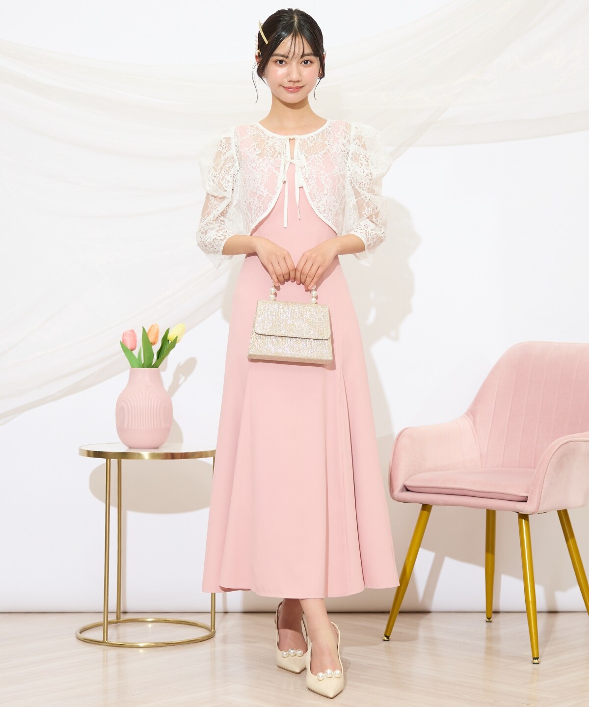 2WAYレースボレロ