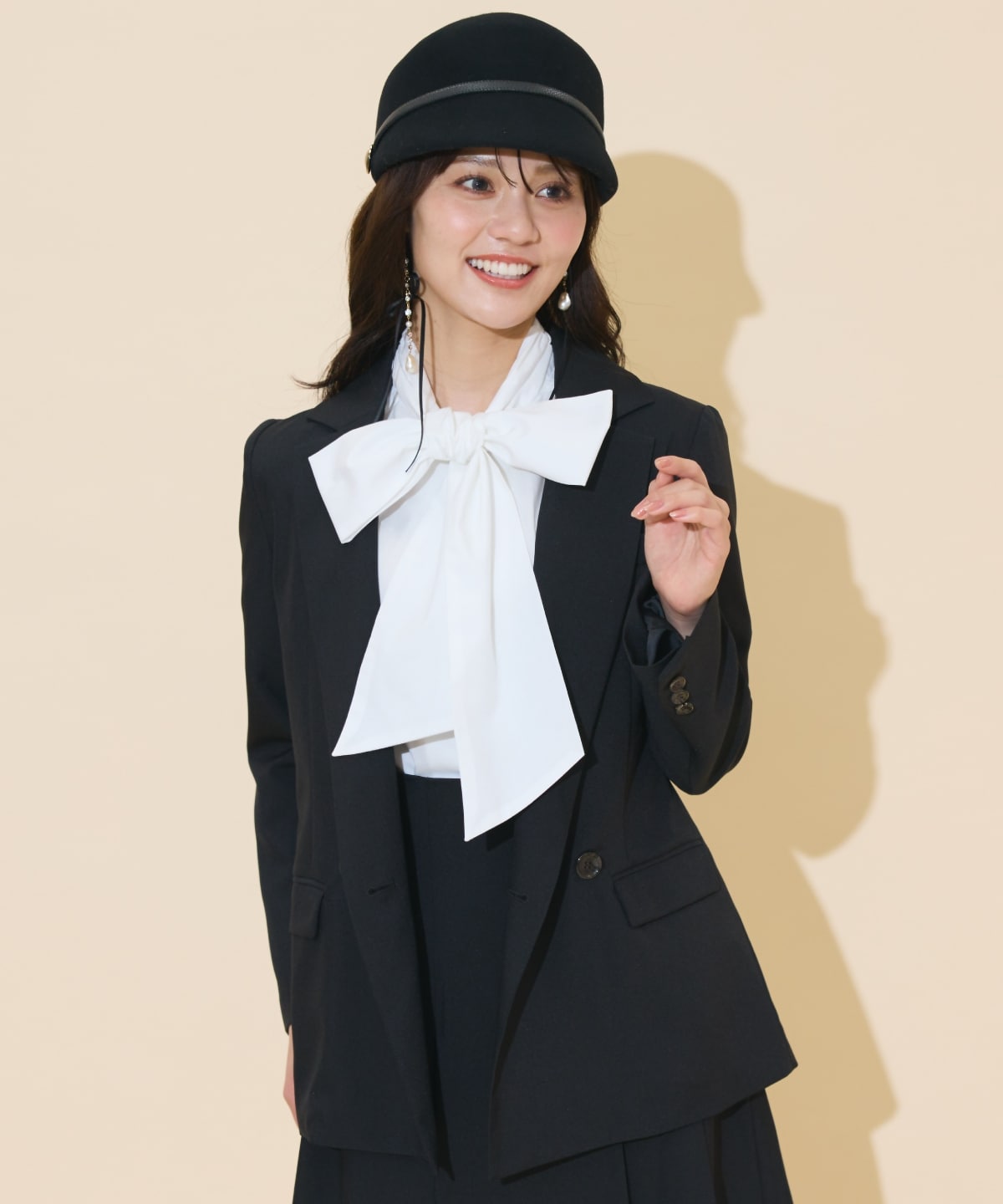 ダブルボタンテーラードジャケット