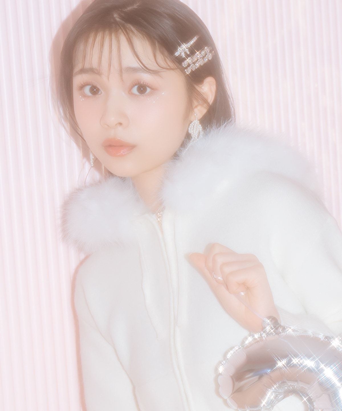 【1/1(thu)10時発売 New Year's Item】フードファーニットパーカー