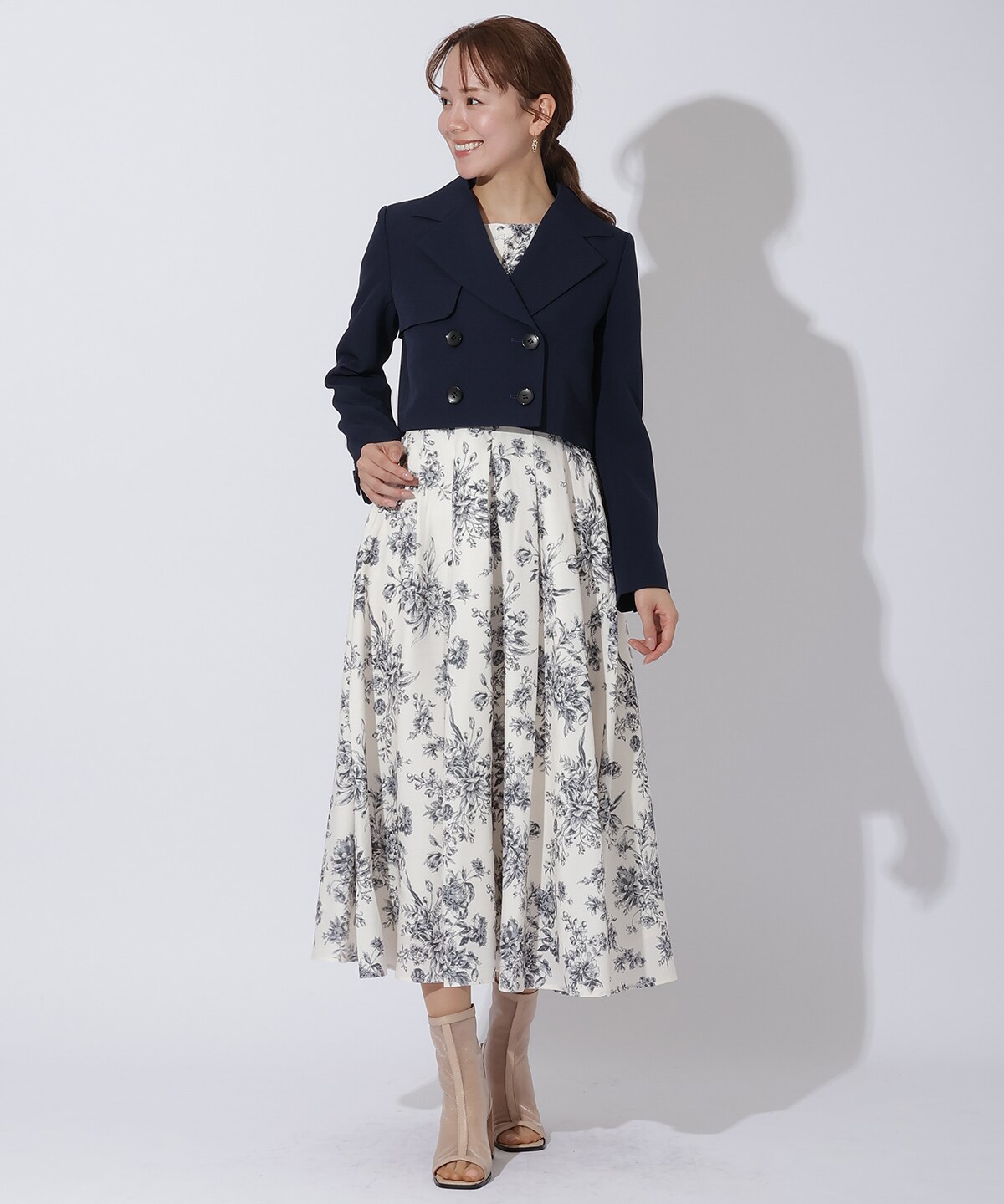 ダブルクロスショートトレンチ