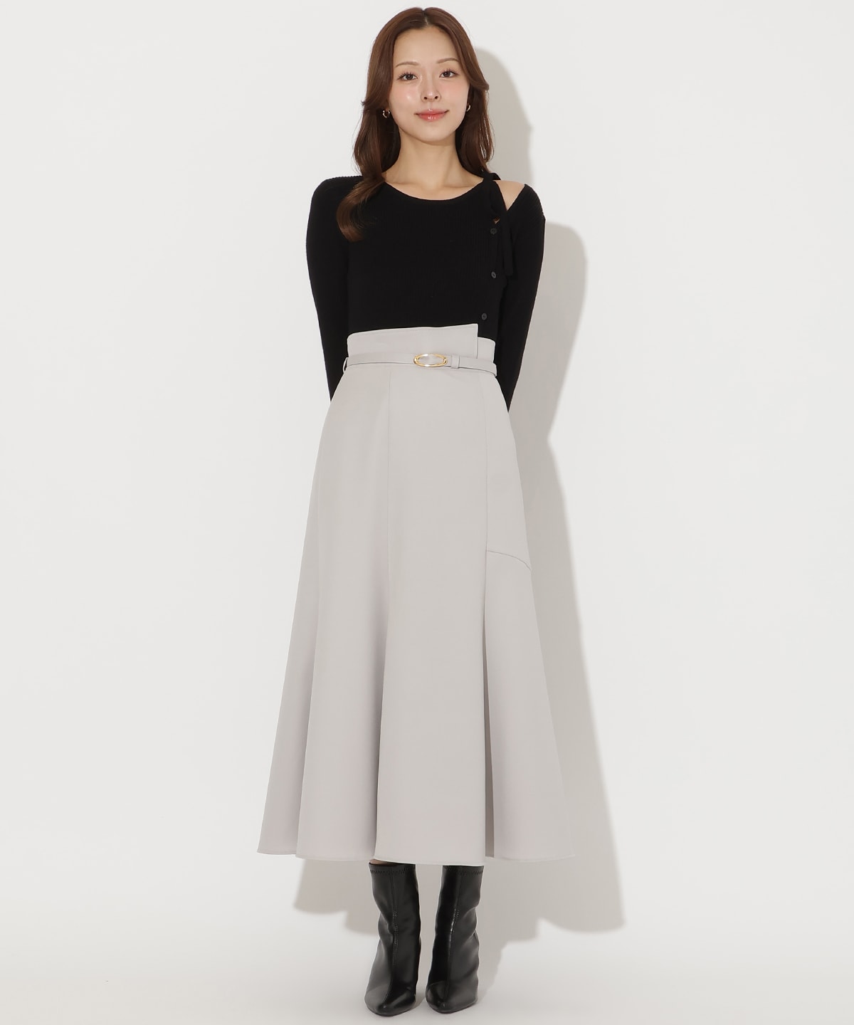 【先行予約受付中】ベルト付きマーメイドスカート