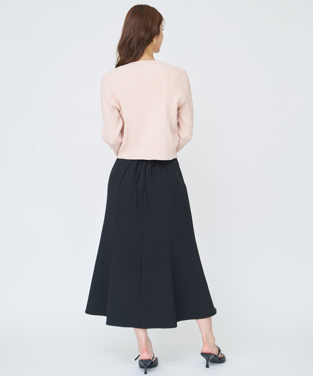 フロントZIPマーメイドスカート