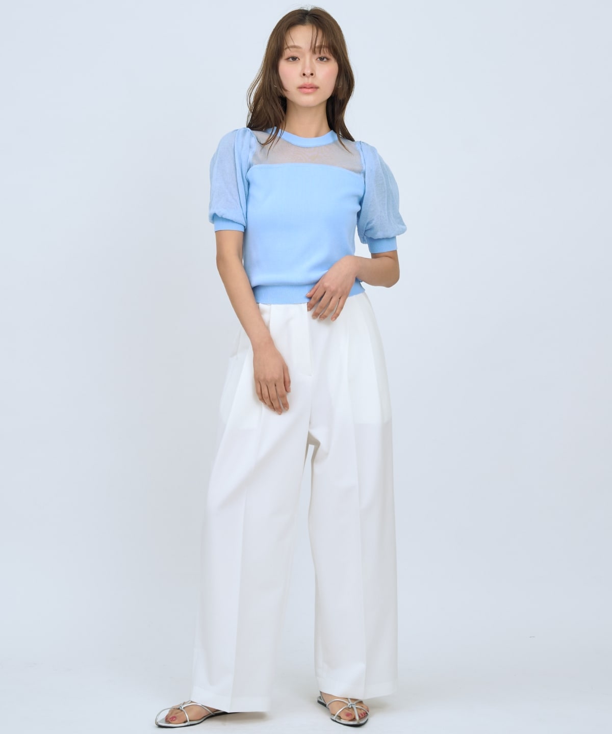 【先行予約受付中】2タックワイドパンツ