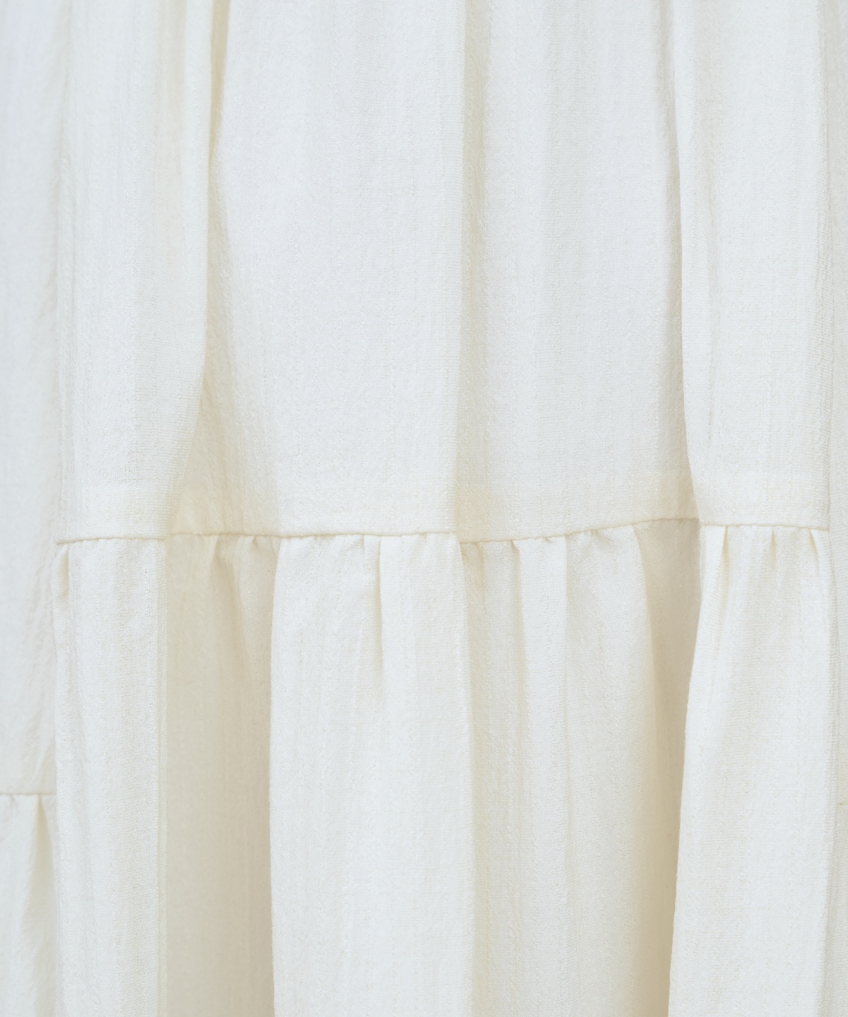 【先行予約受付中】Vネック襟レースティアードワンピース