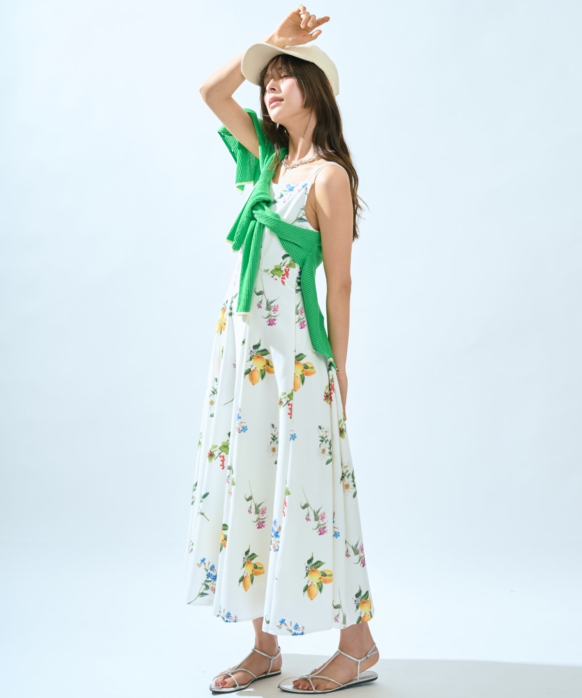 【5/14(木)一部店舗先行発売】シアーリブクロップドニットカーディガン