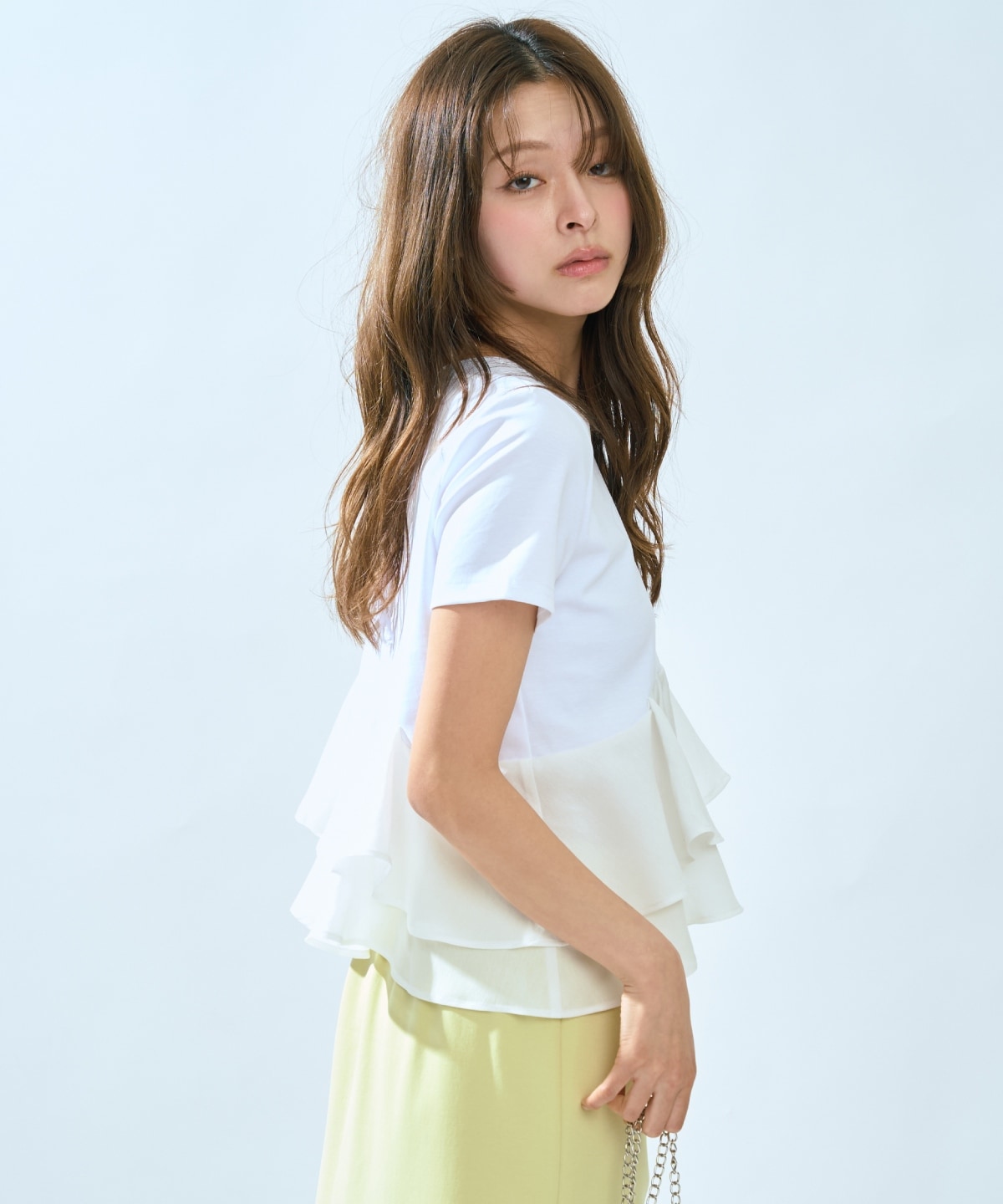 【先行予約受付中】ペプラムカットトップス