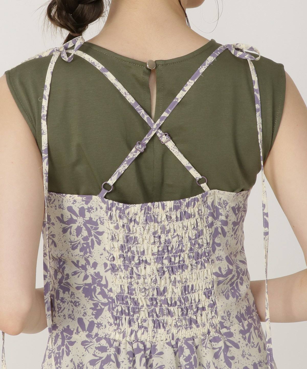 キャミワンピ カットワンピセット F ライトベージュ Redyazel 公式オンラインショップ バーンデストローズ