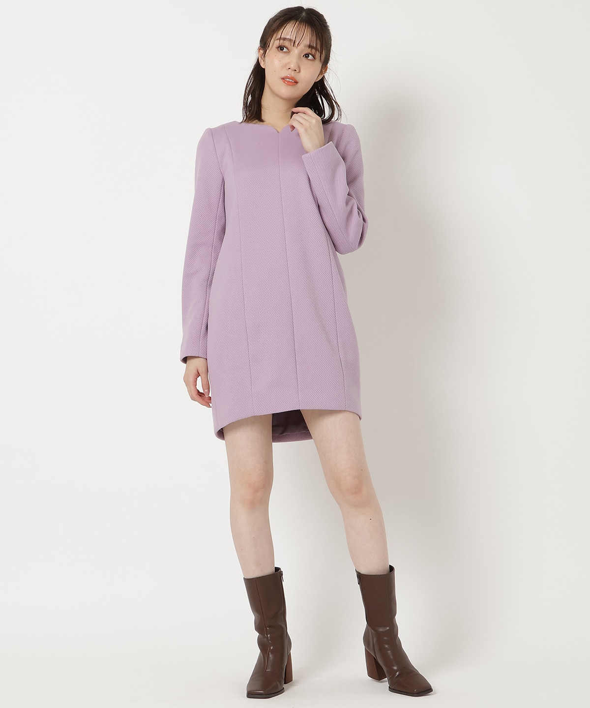 ミニコクーンワンピース