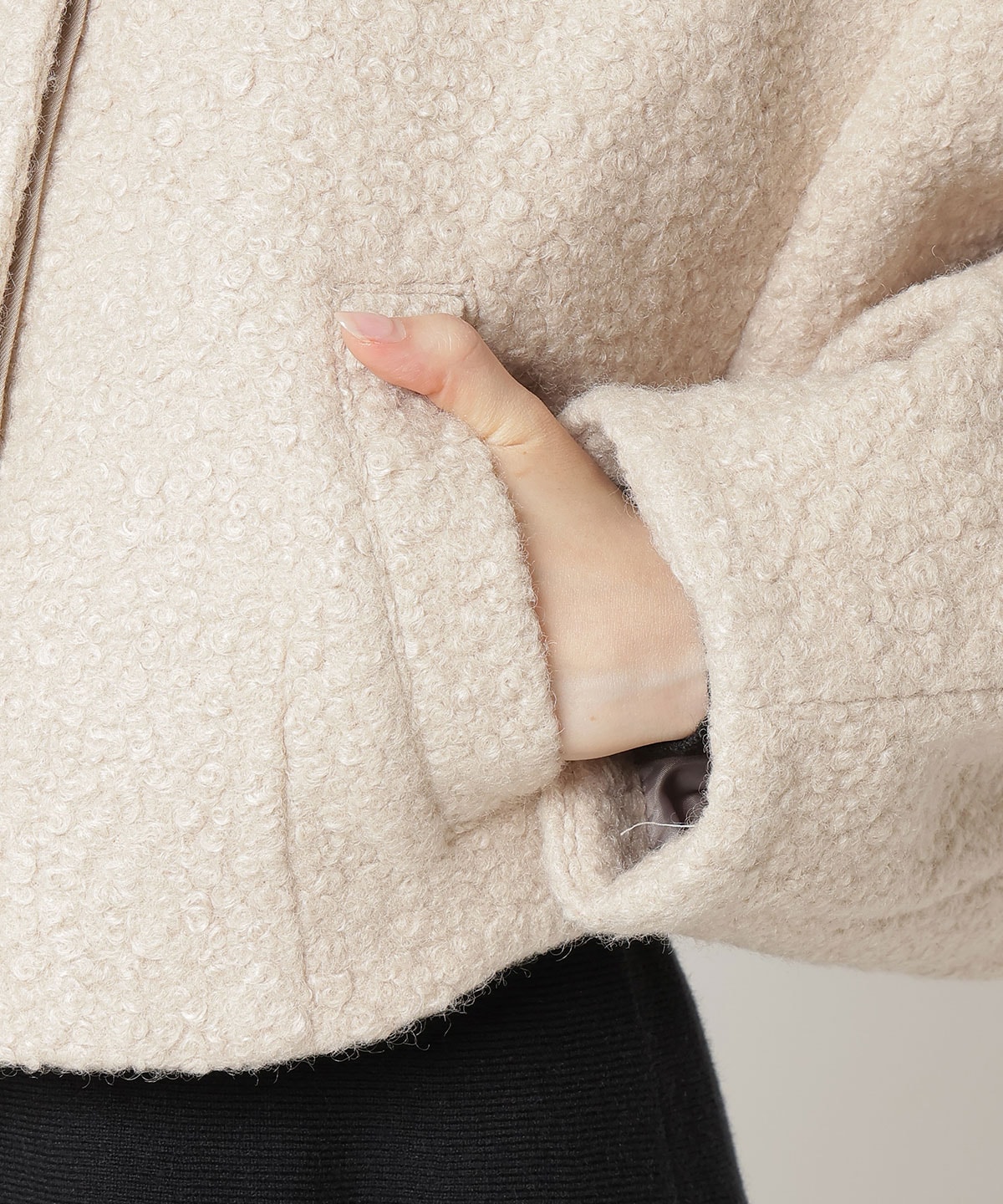 ブークレショートコート