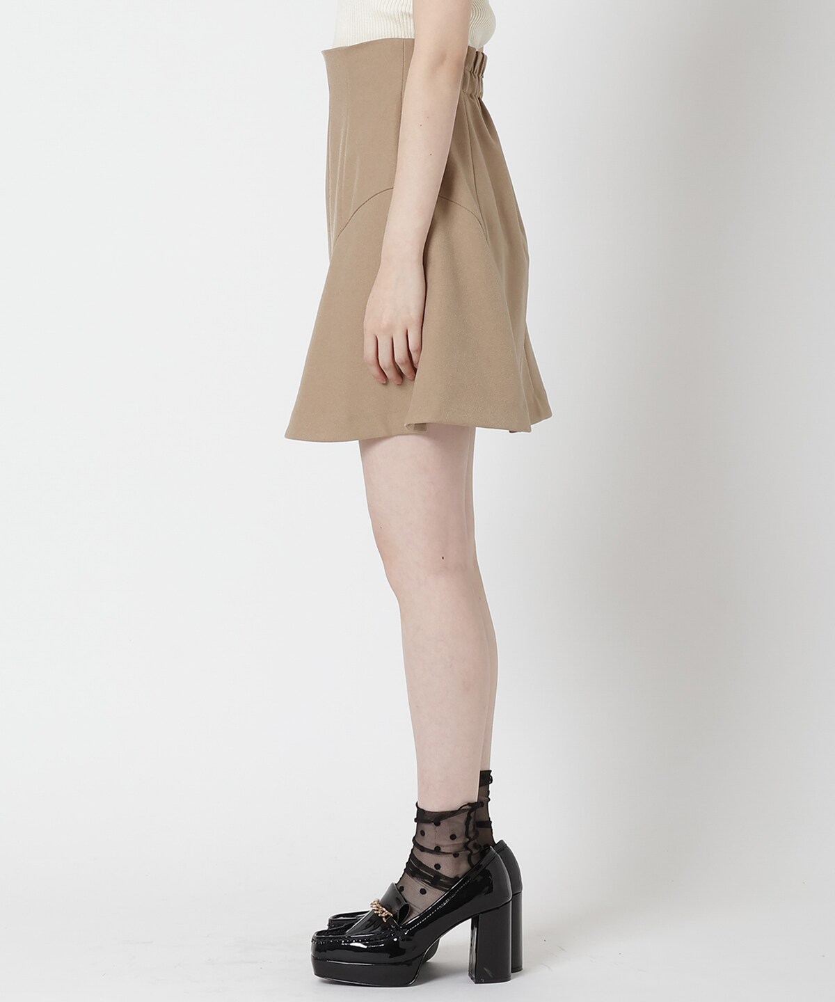 ハイウエストミニスカート