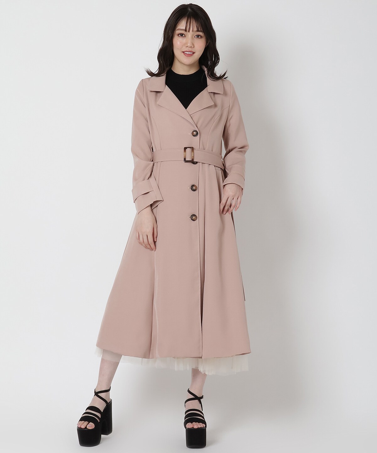 ケープトレンチコート