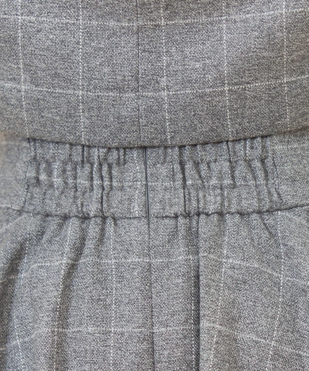 【セットアップ可能】チェックフレアミニスカート