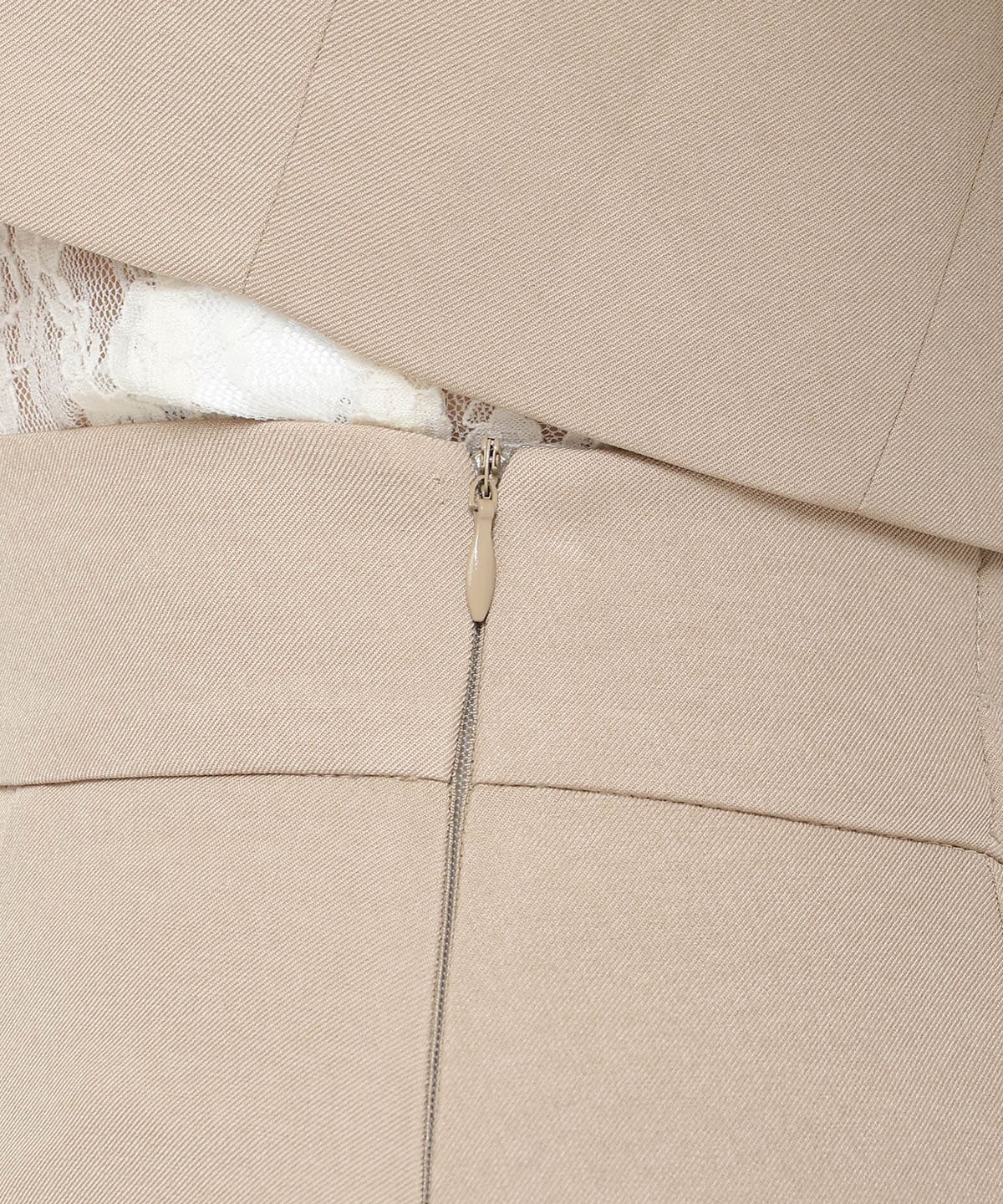 【セットアップ可能】サイドプリーツミニスカート