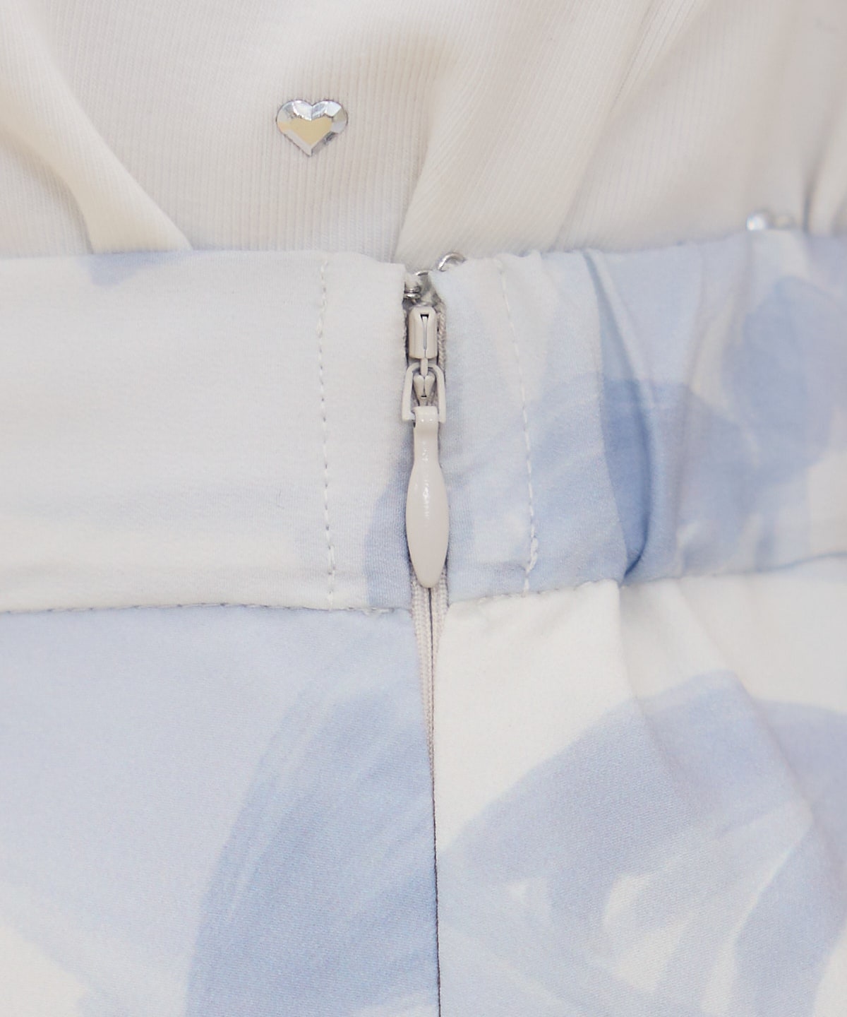 リボンプリントスカート