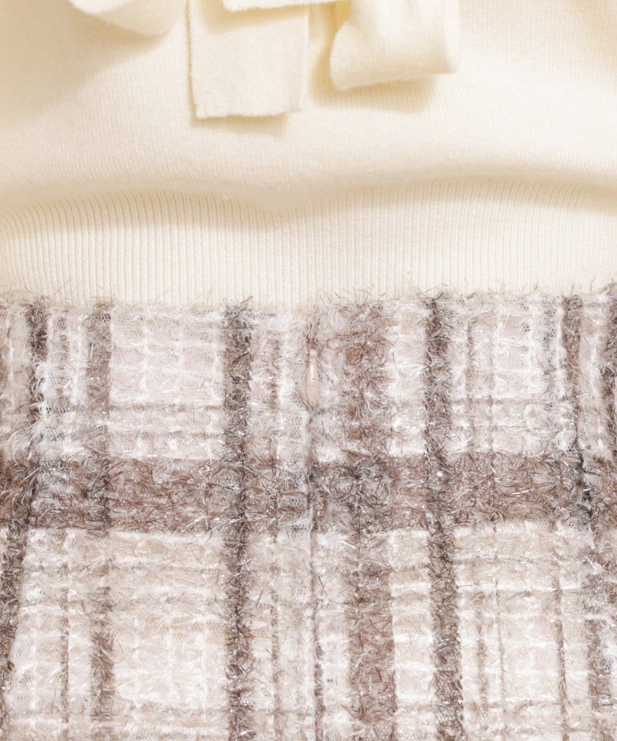 ファンシーチェックミニスカート