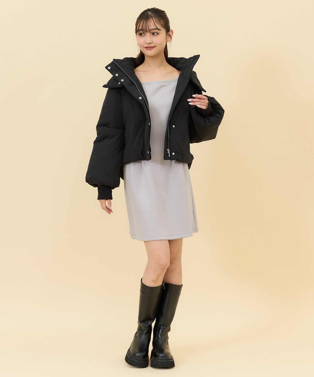 ステッチレスパファージャケット