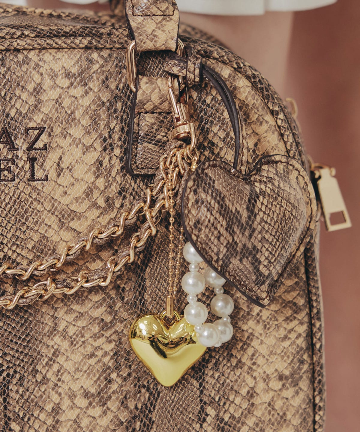 チャーム2WAYスクエアバッグ