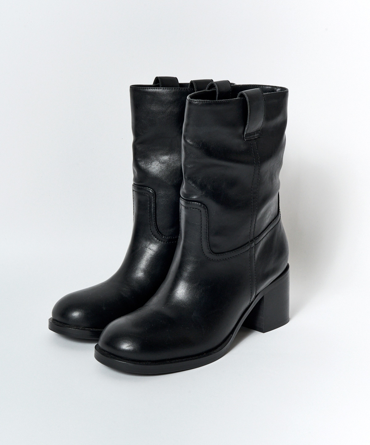 ウエスタンライクショートブーツ