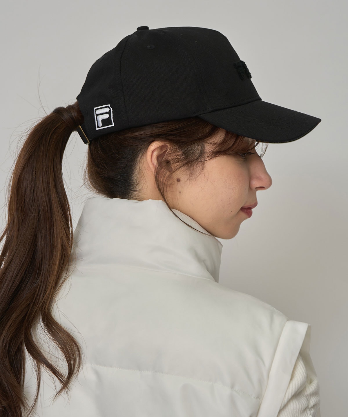 ［FILA×REDYAZEL］FILAロゴキャップ