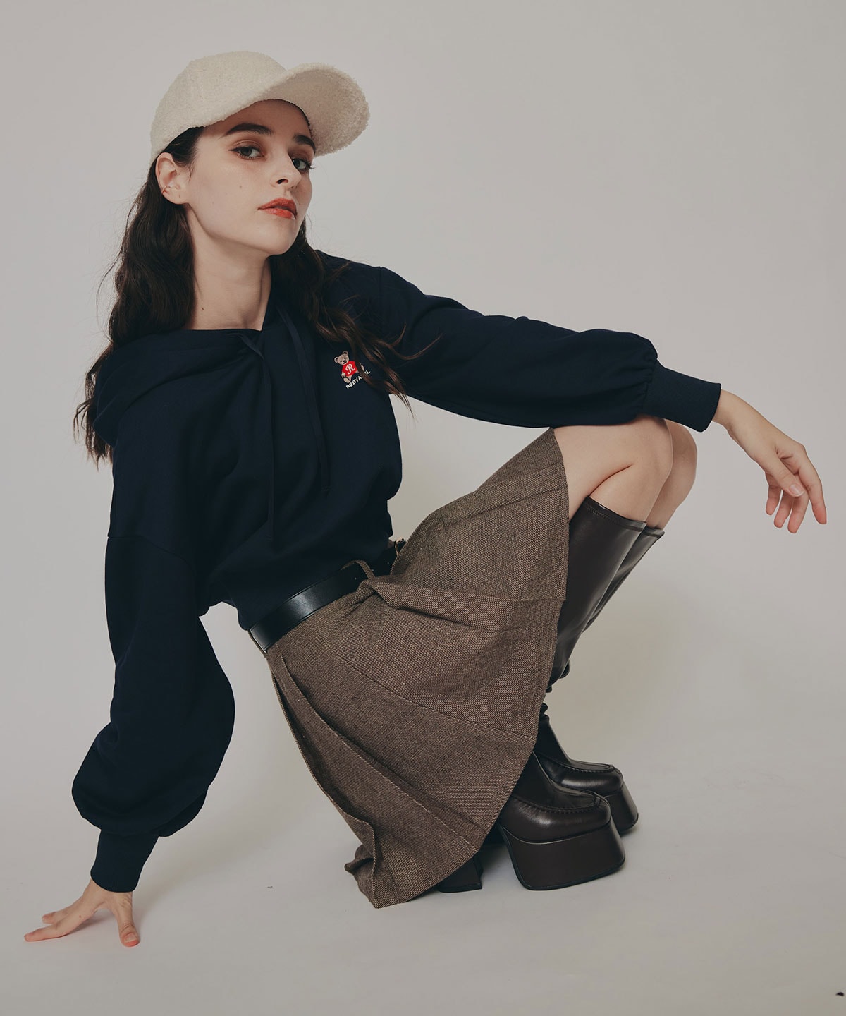 ローベルトプリーツミニスカート