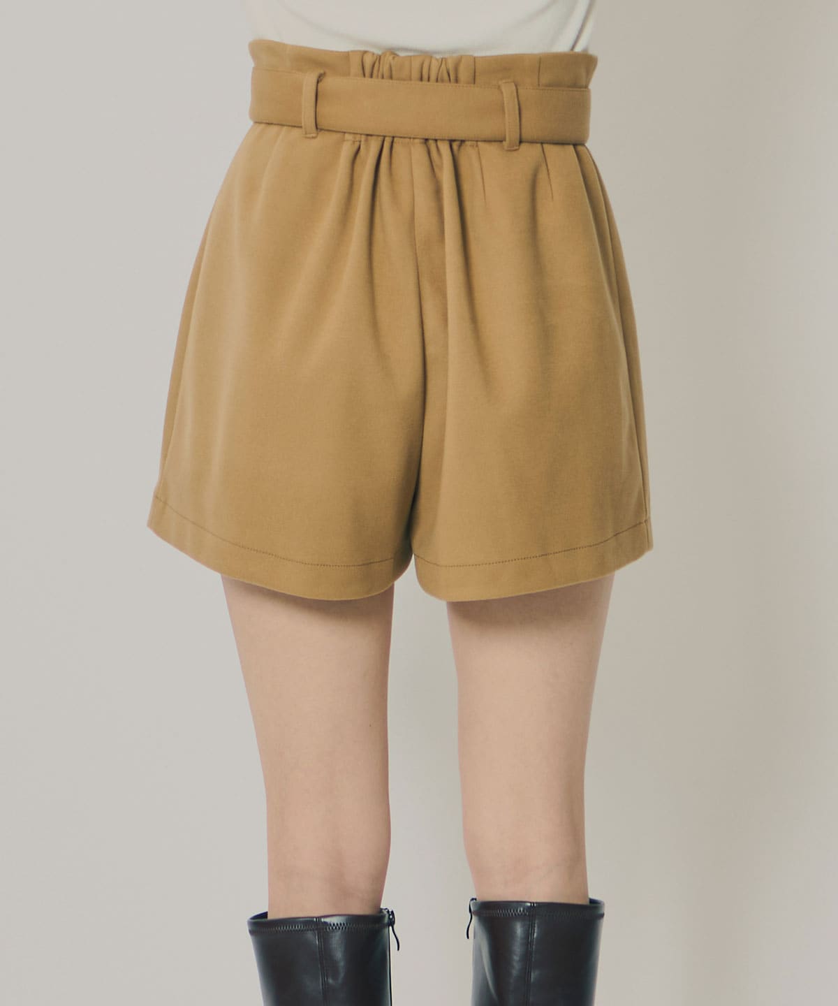 ウールライクタックショートパンツ
