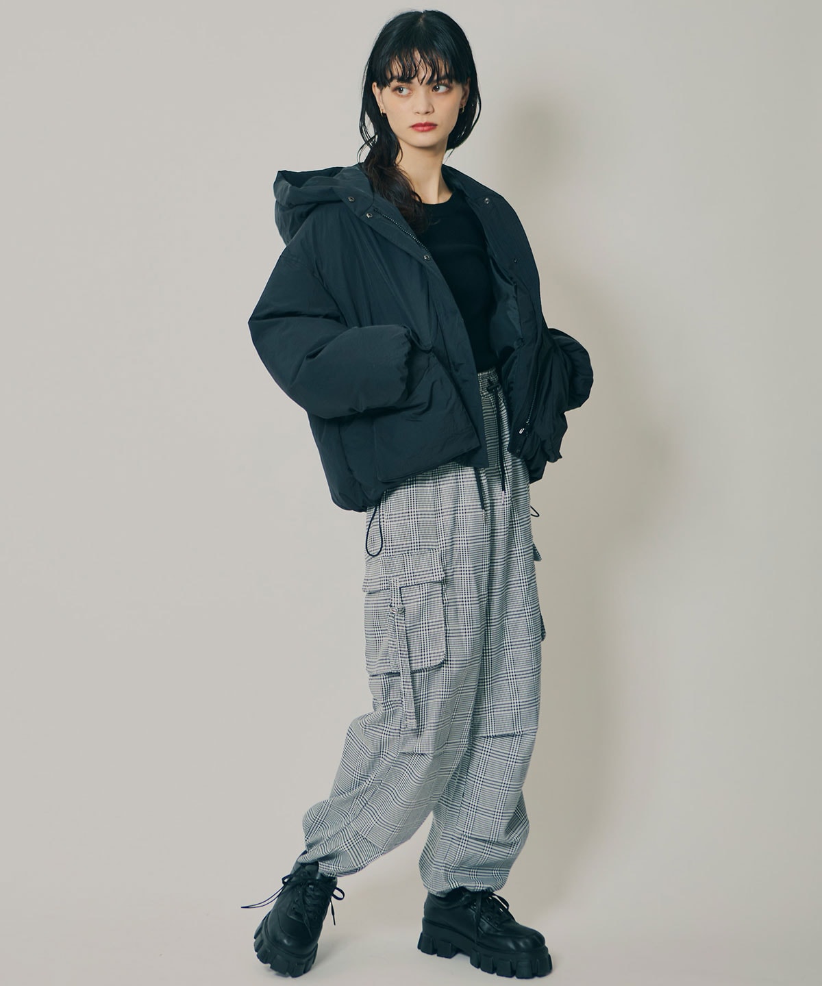 タブポケットカーゴパンツ