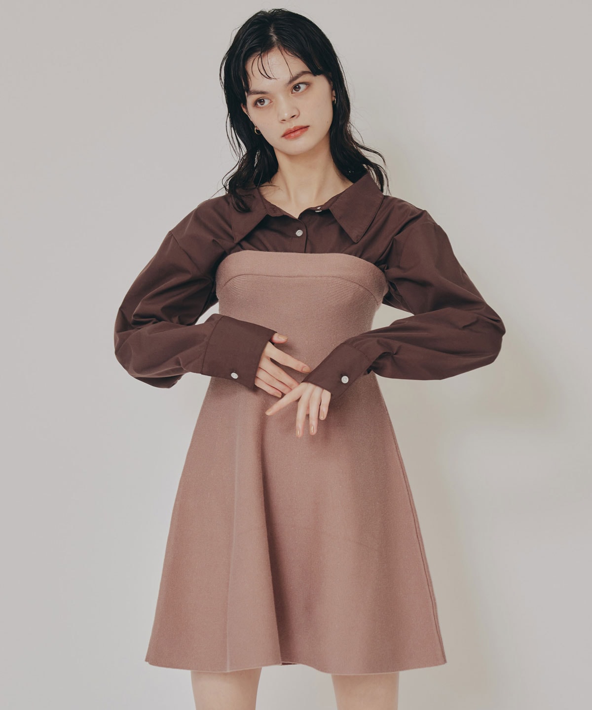 マルチWAYドッキングニットワンピース