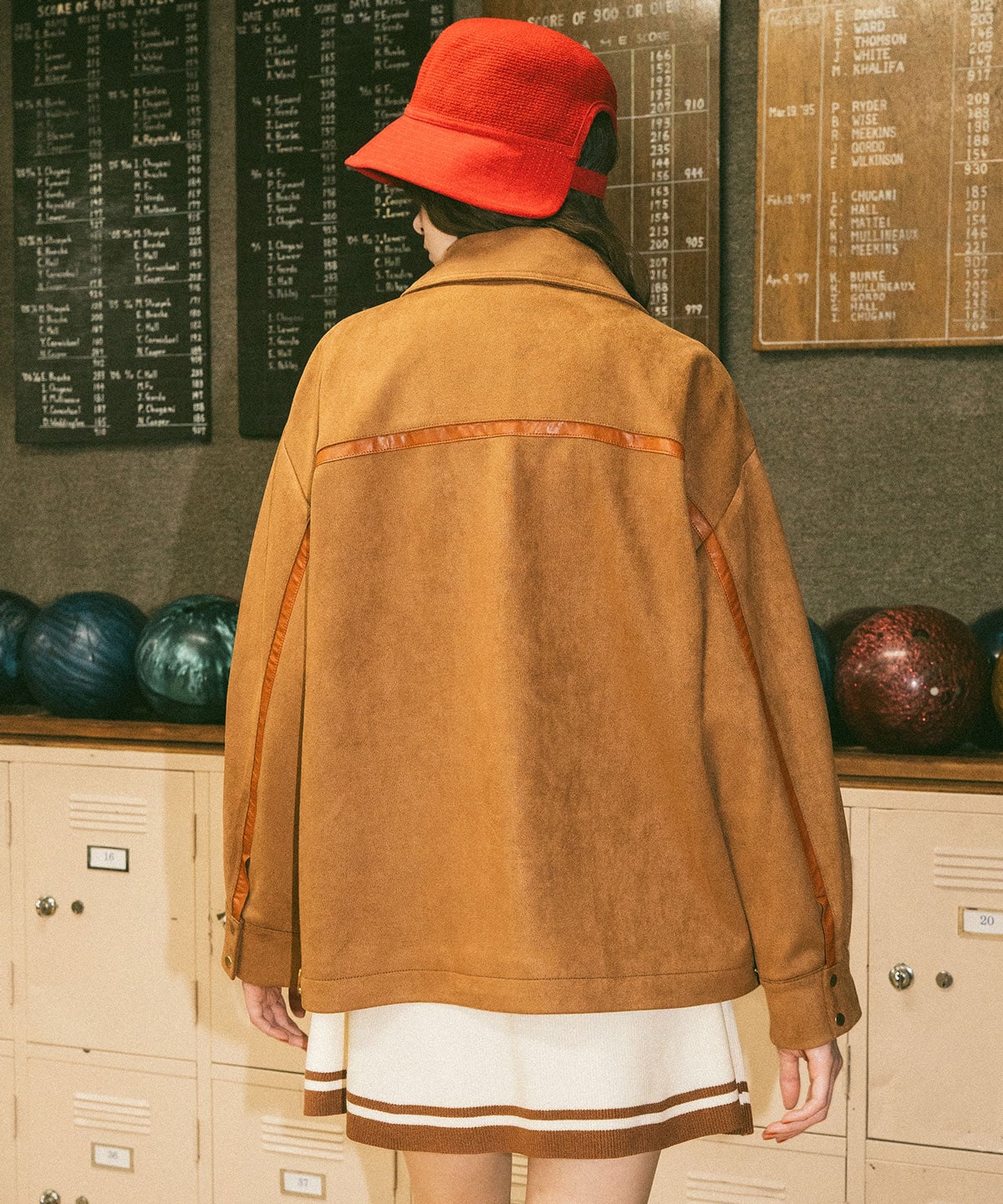 ヴィンテージライクスエードポケットジャケット