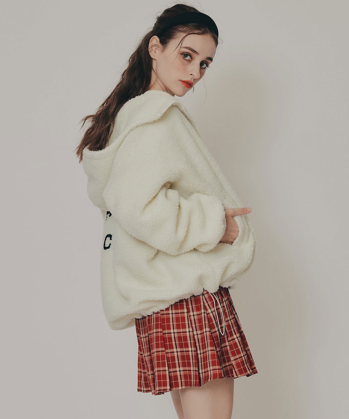 AZELCLUBボアパーカー