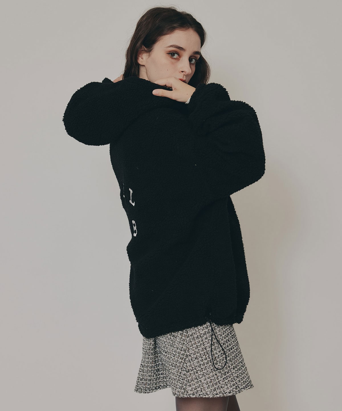 AZELCLUBボアパーカー