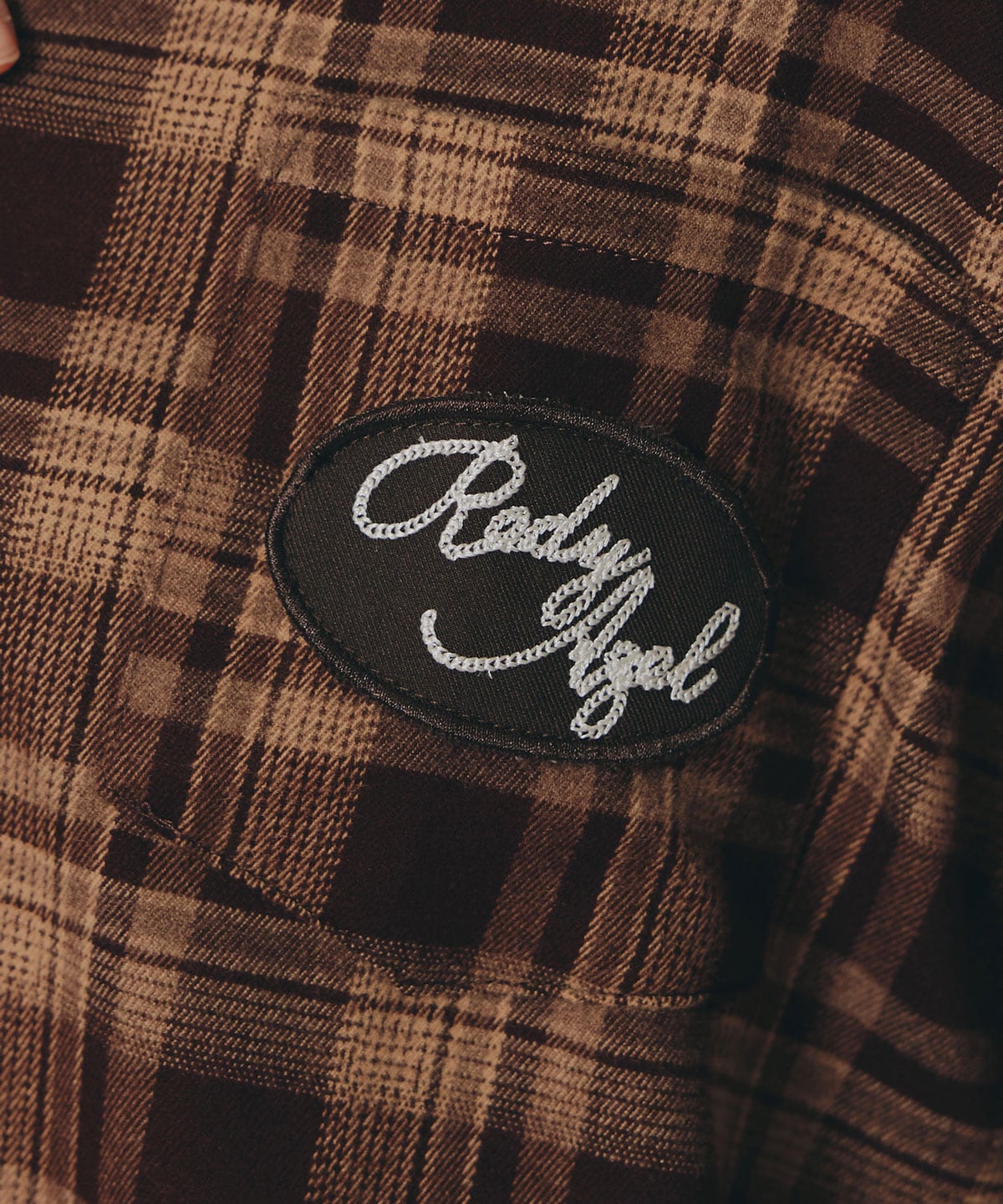 ロゴワッペンオーバーシャツ