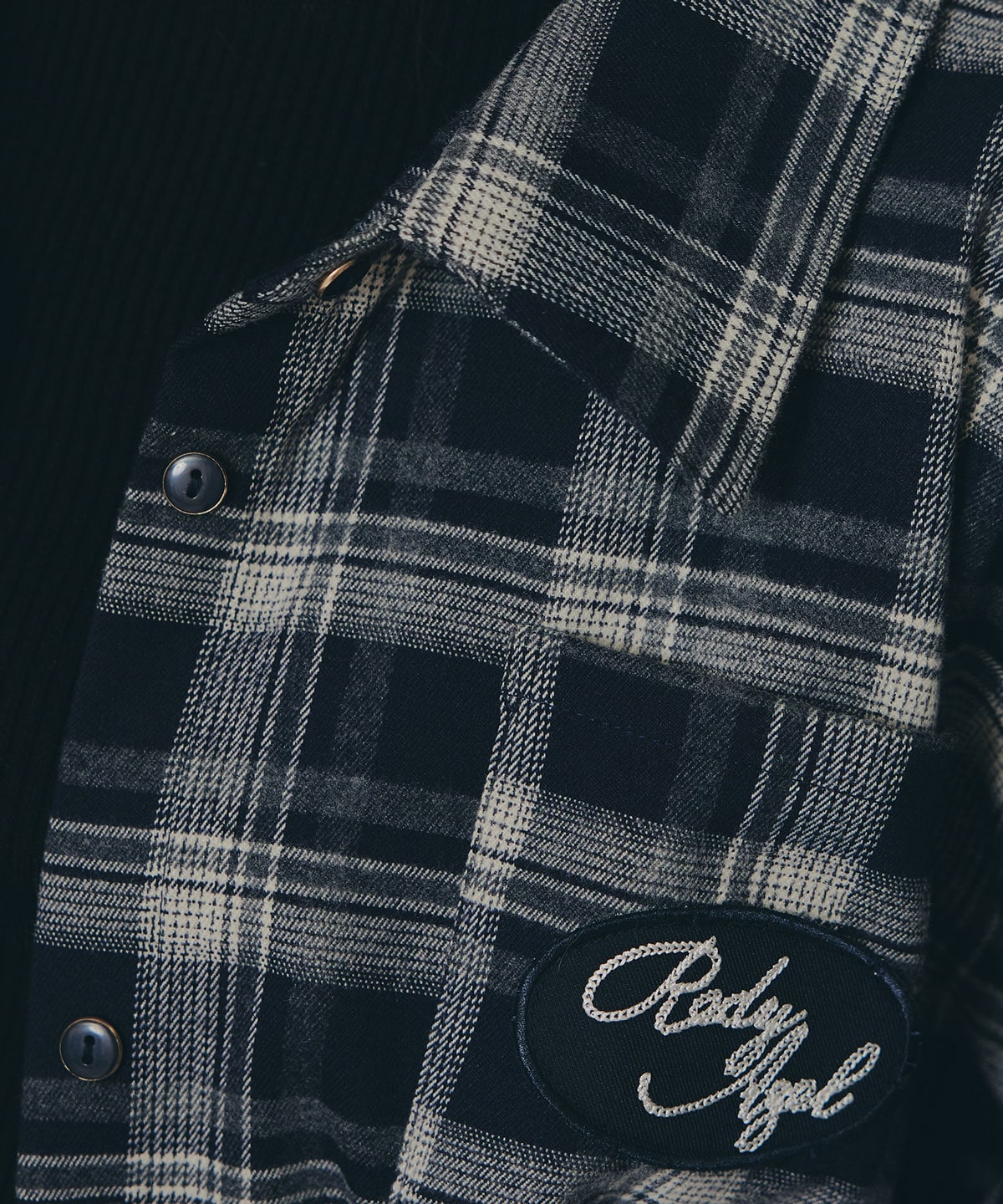 ロゴワッペンオーバーシャツ