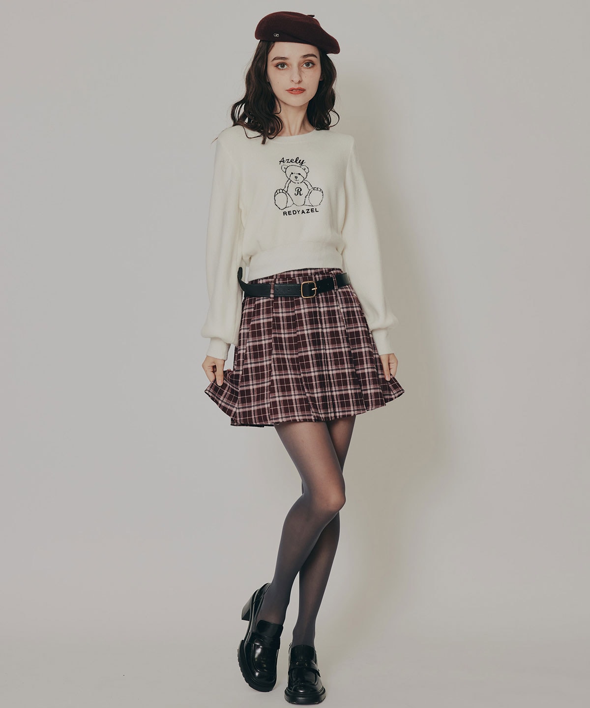 Azelyフラッフィニットプルオーバー