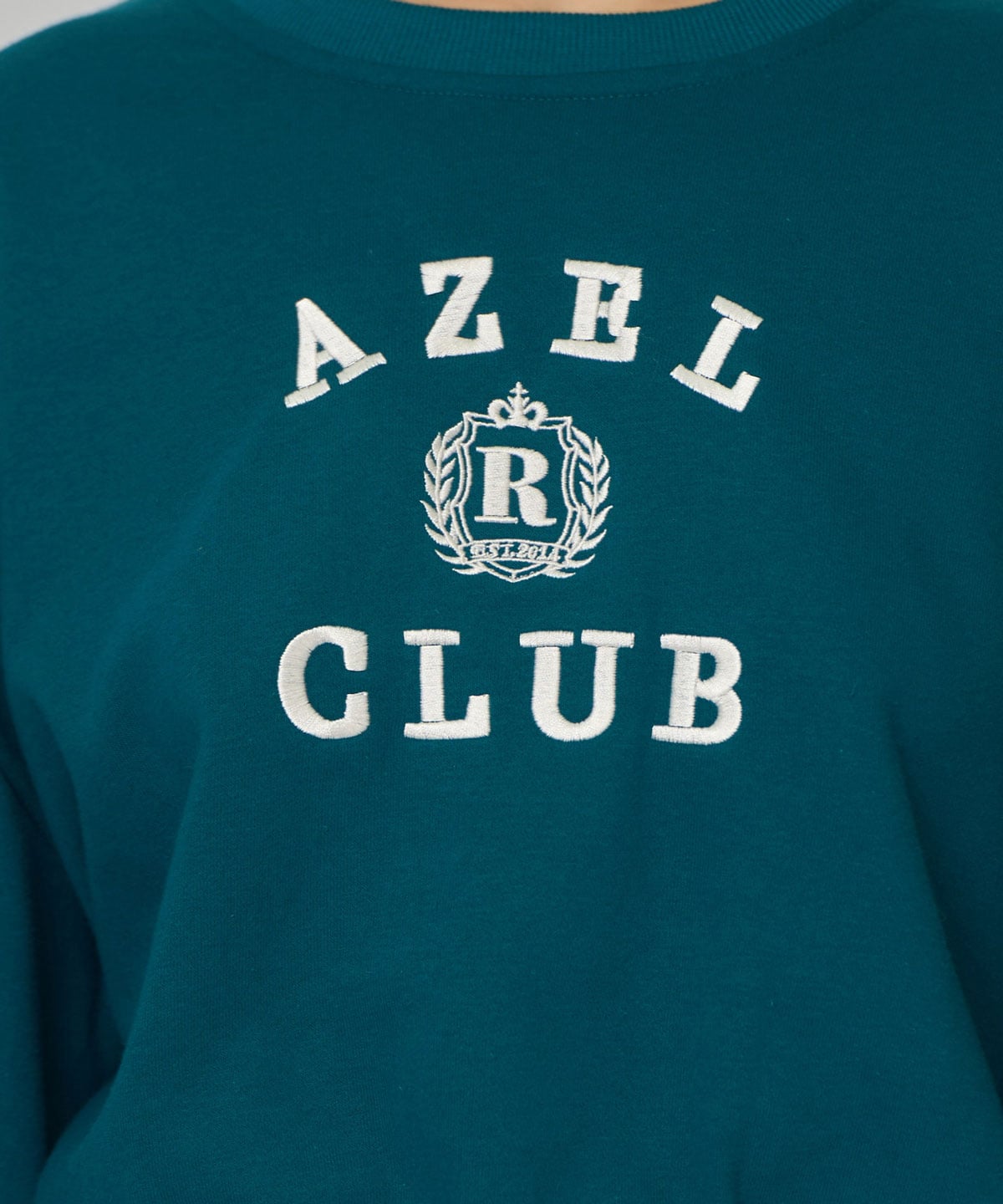 アゼルクラブカレッジロゴスウェットプルオーバー