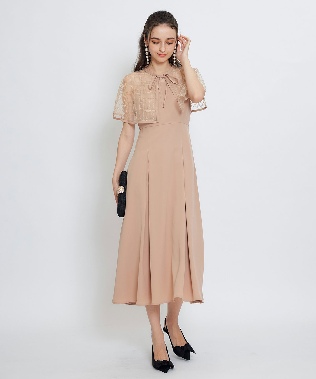 グリッター2WAYクラッチバッグ