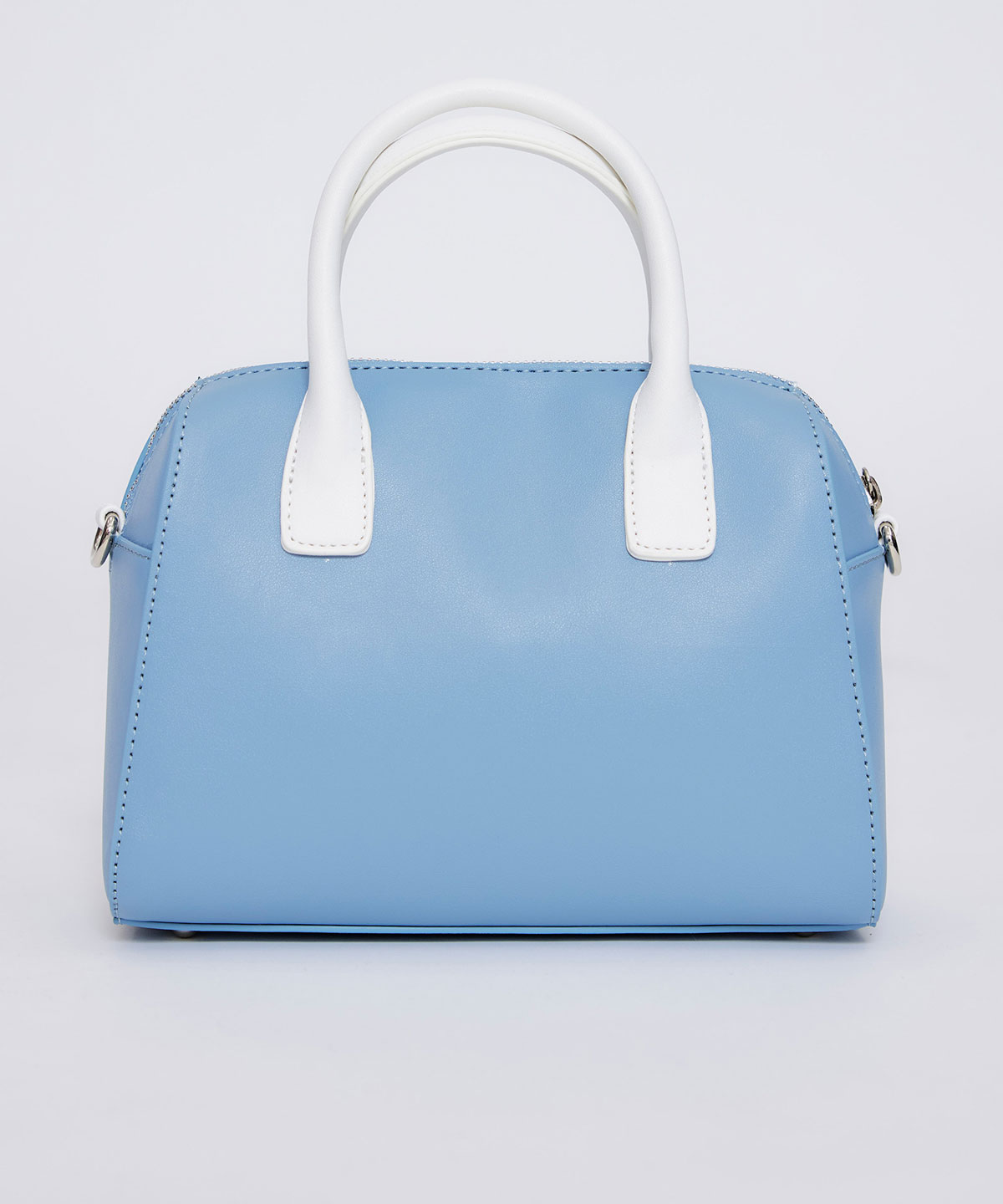 R.バイカラーミニボストンショルダーバッグ