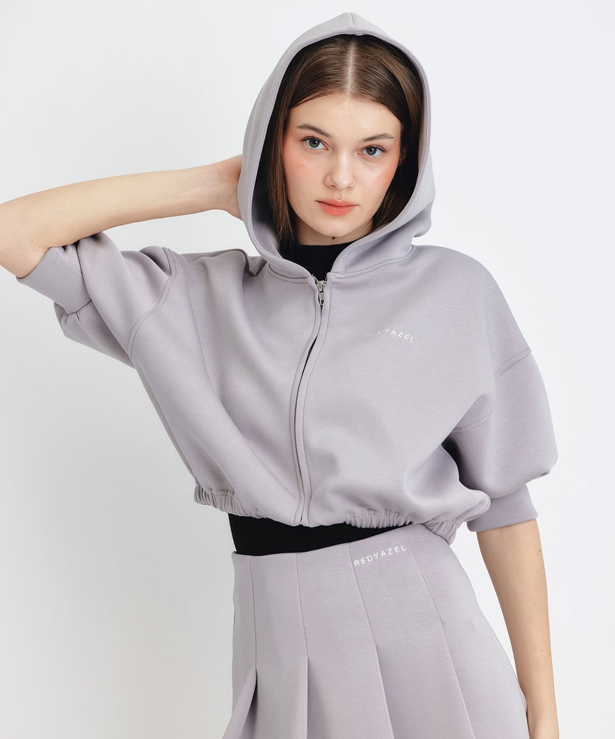 ダンボールプリーツミニスカート