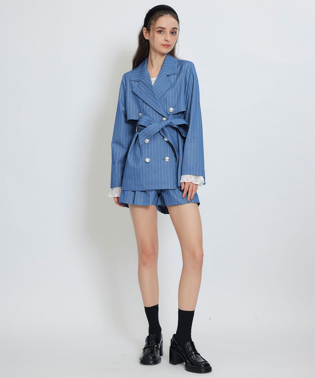 【セットアップ可能】ベーシックタックショートパンツ