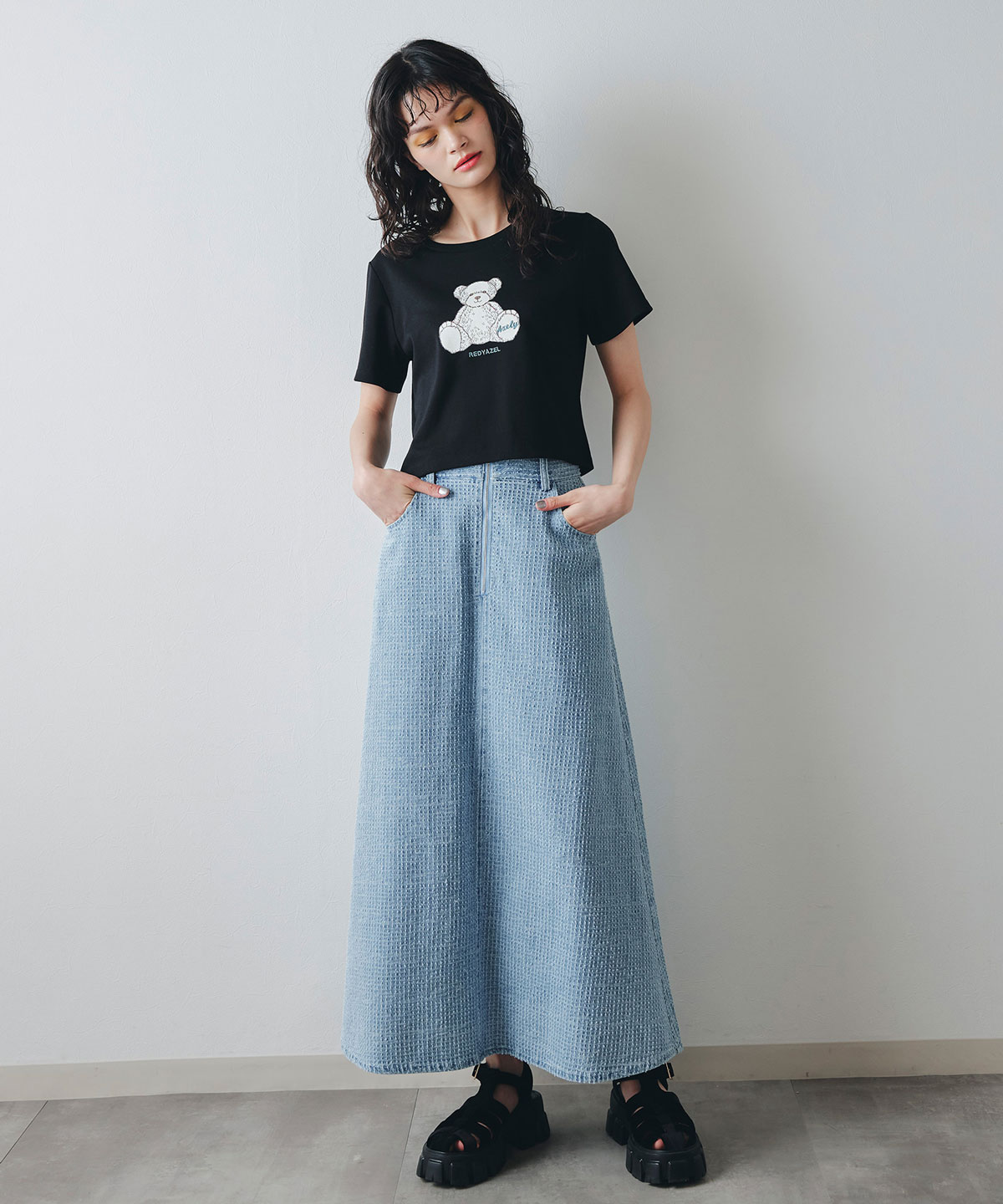 Azely コンパクトTシャツ