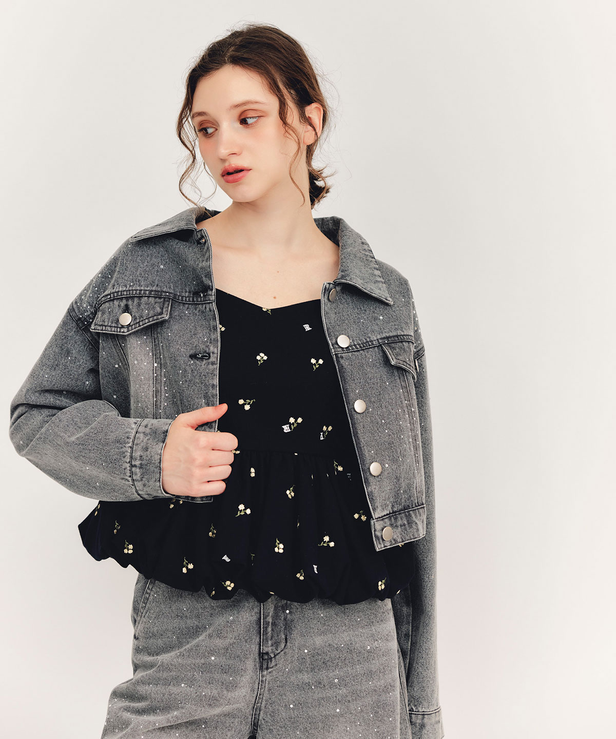 【Sparkle Denim Series】スパークルデニムジャケット