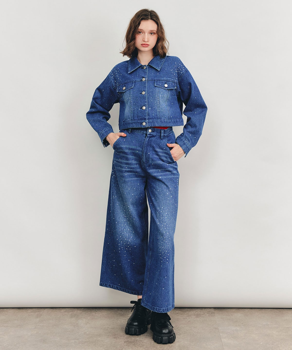 【Sparkle Denim Series】スパークルデニムジャケット