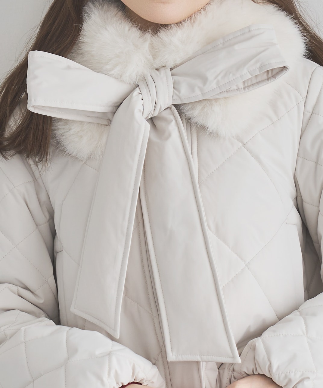 エコファーキルティングショートコート