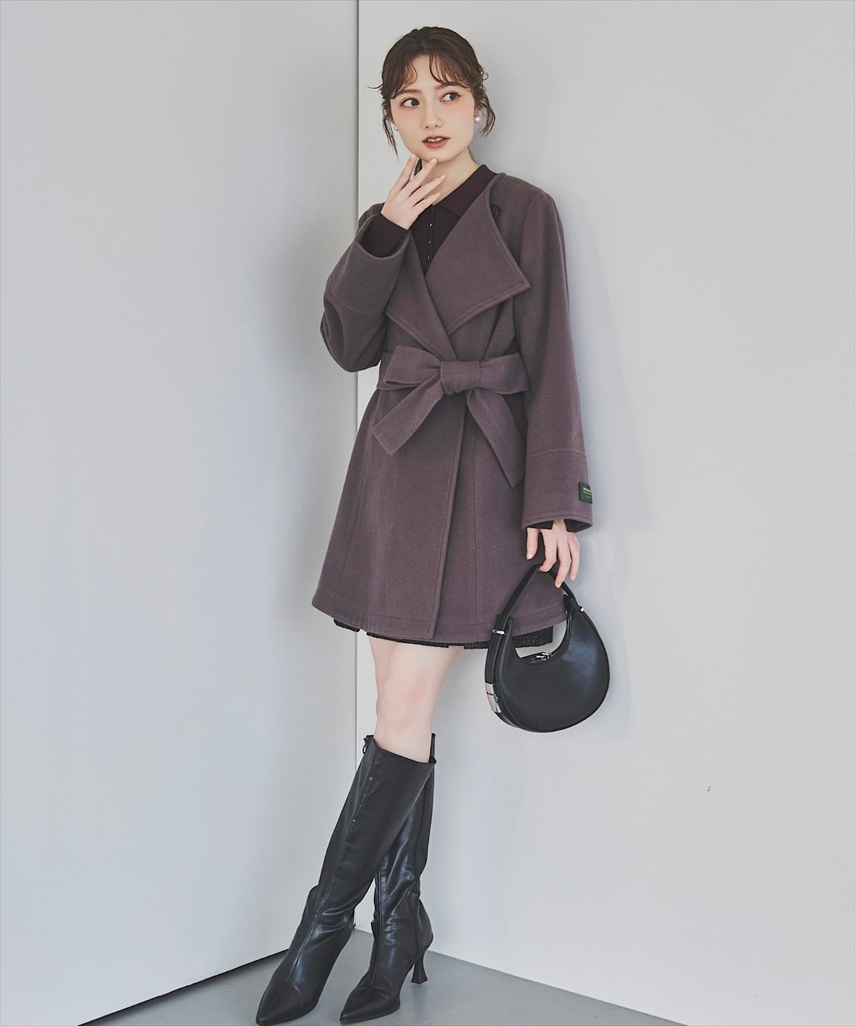 ウールビーバー2WAYミドルコート