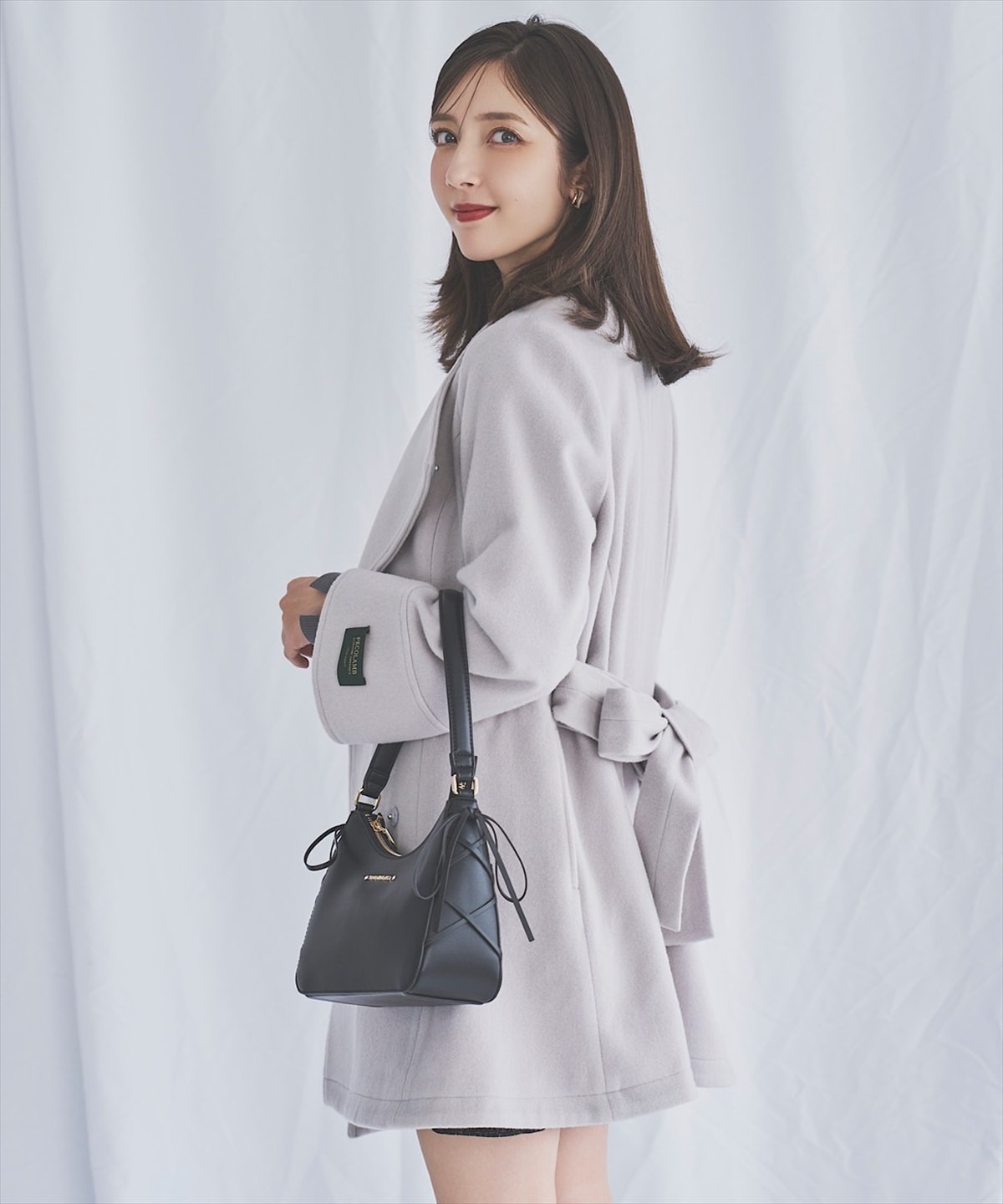 ウールビーバー2WAYミドルコート