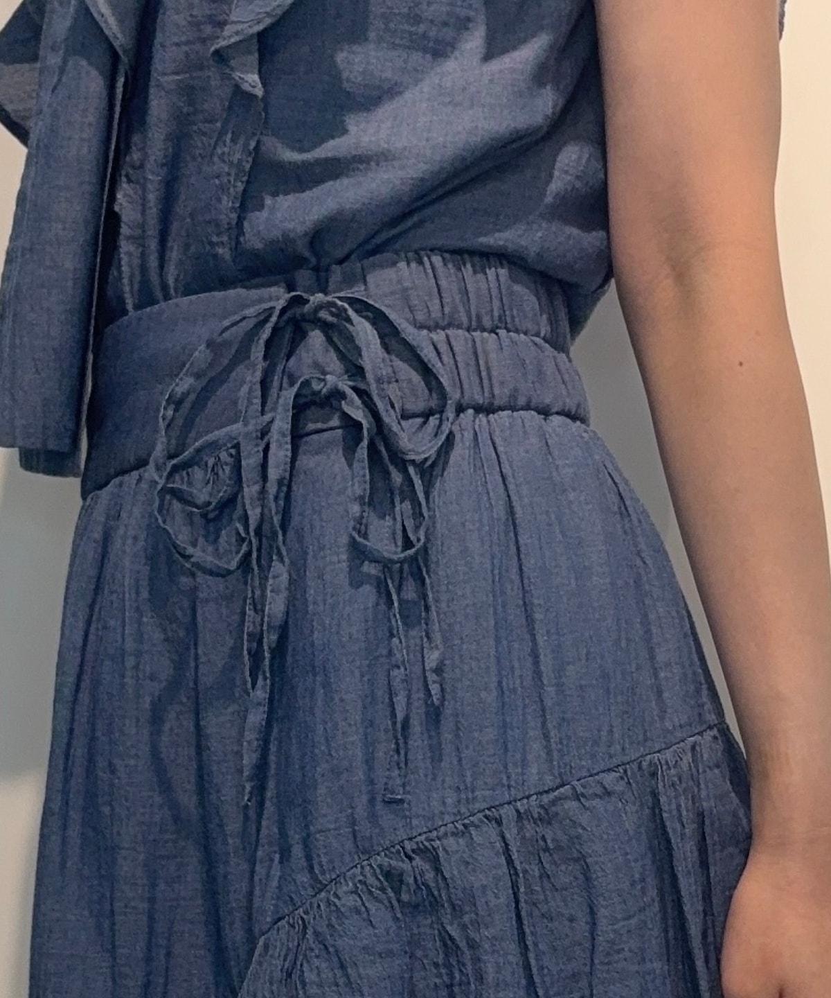 【4/24(Fri)発売】シアーデニムティアードスカート