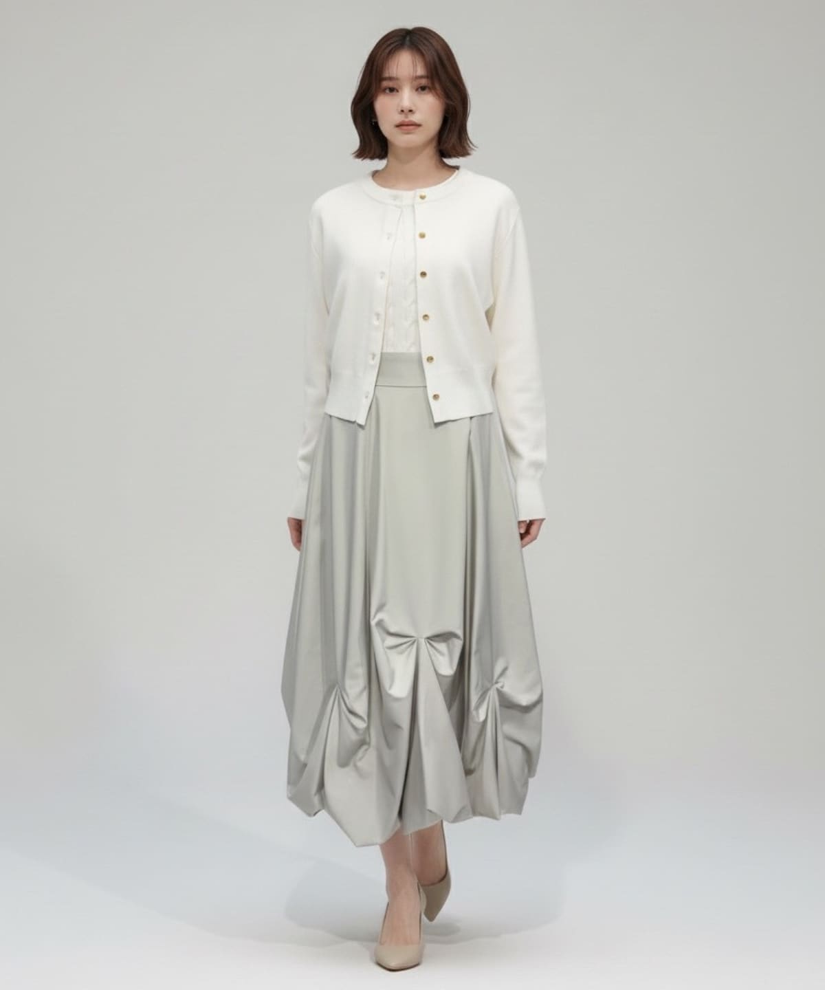 【2/6(Fri)発売】タックバルーンスカート