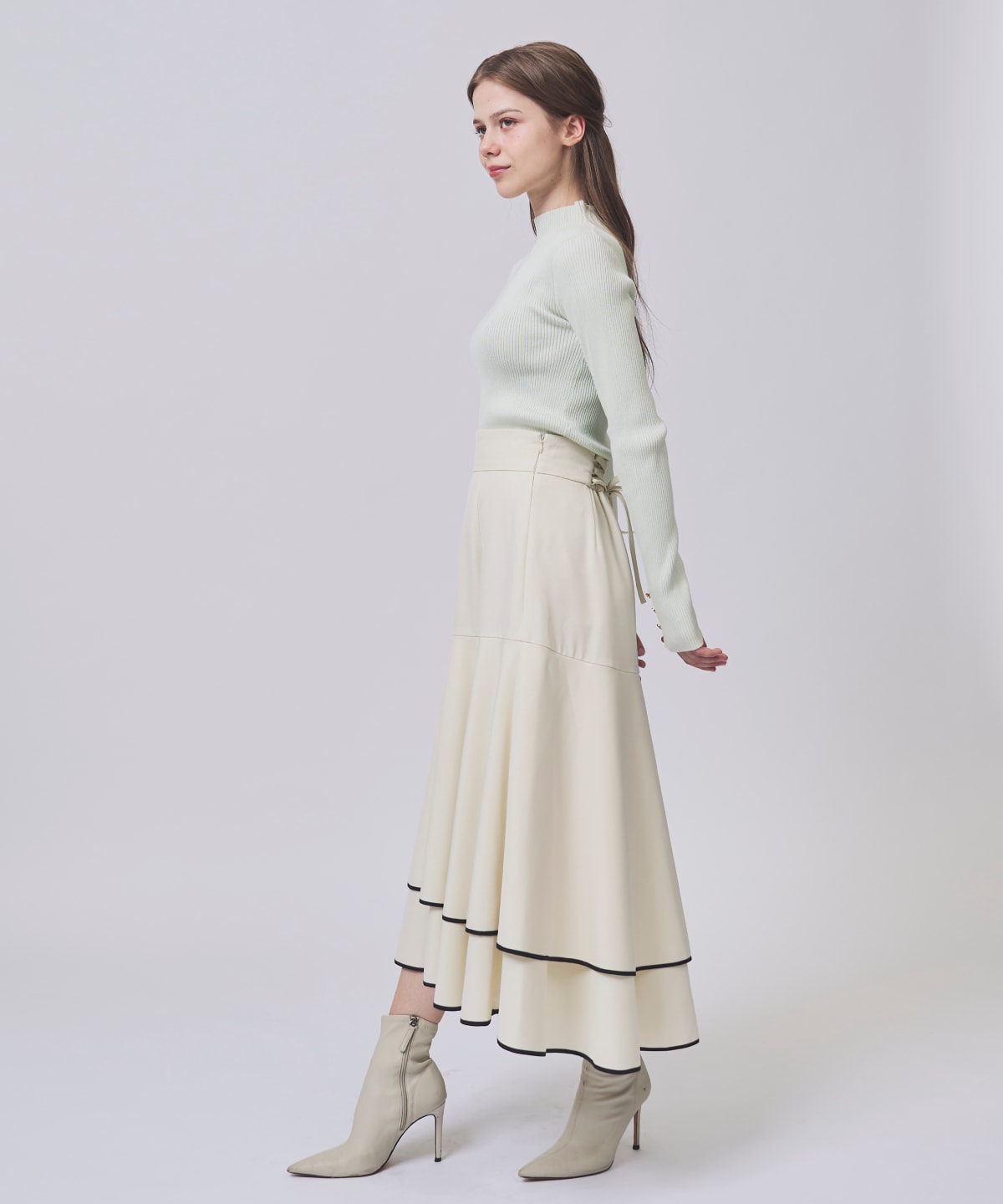 【1/23(Fri)発売】パイピングティアードマーメイドスカート