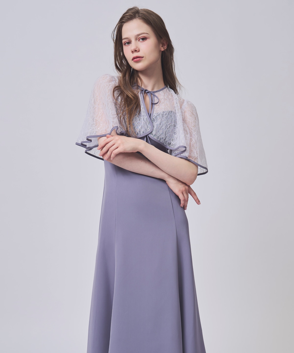 【1/10(Sat)発売】レースボレロセットアップドレス